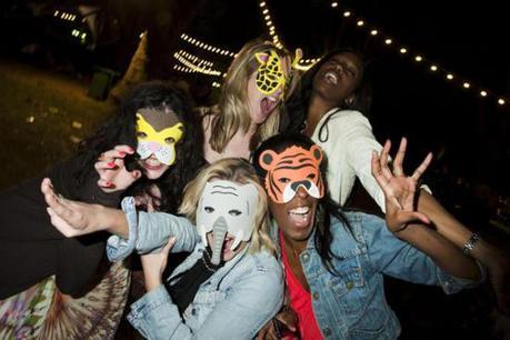 The London Zoo encourages 'fancy dress' at its silent discos: ©ZSL