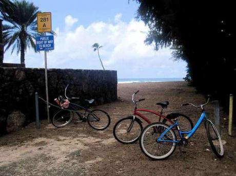 Travel photography: still life with bicycle