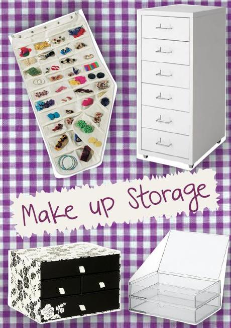 Mood Board #8 Makeup Storage