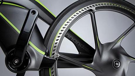 The CERV concept bike is chainless