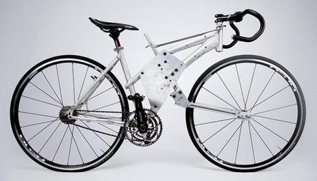 A proof-of-concept bike fabricated to validate the engineering principles of the CERV desi...