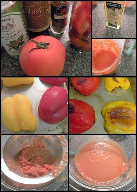 Tomato Vinaigrette-collage