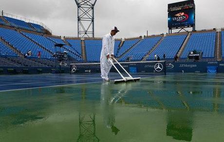 Rain at US Open