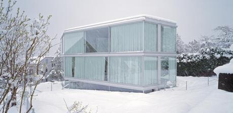 Offices for Junta Castilla y León by Alberto Campo Baeza House with one wall
