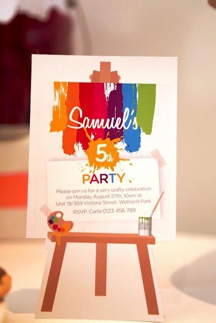 {PARTY FEATURE} An Art party by Bellezza Interiors