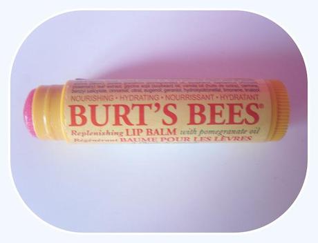 Burts Bees Replenishing lip balm review
