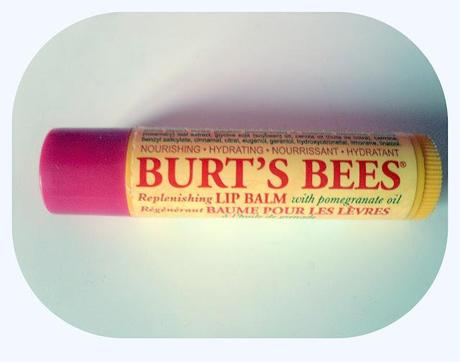 Burts Bees Replenishing lip balm review