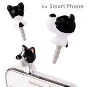 THE DOG Earphone Jack Accessory: Puppies For Your Phone Plug