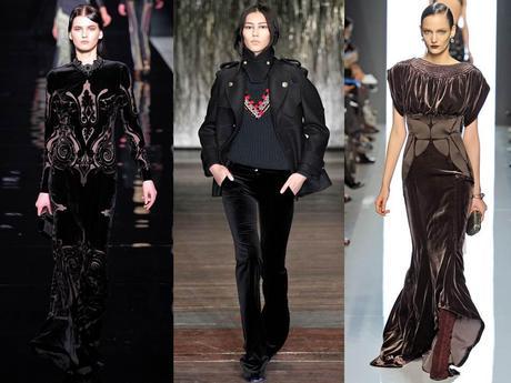 Fall Winter 2012 Trends - Velvet - Paperblog