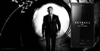 Sony Xperia T Mobile Agent 007 in Skyfall