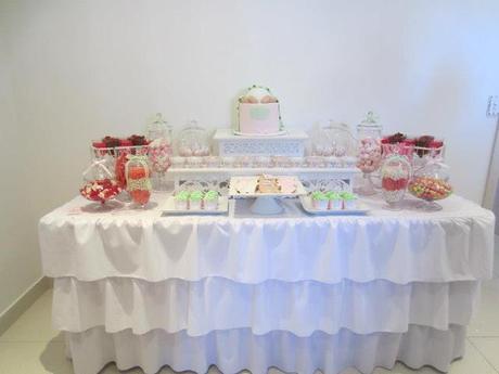 Beautiful Pink and Mint themed Baby Shower by Cakes by Joanne Charmand