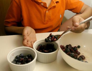 Individual Summer Fruit Crumbles