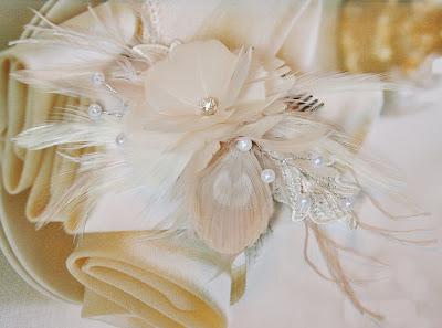 Champagne Love - New Feather Fascinator