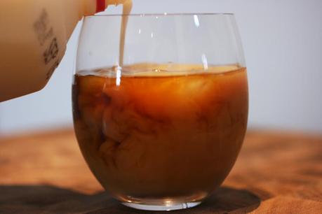 spiced + iced coffee