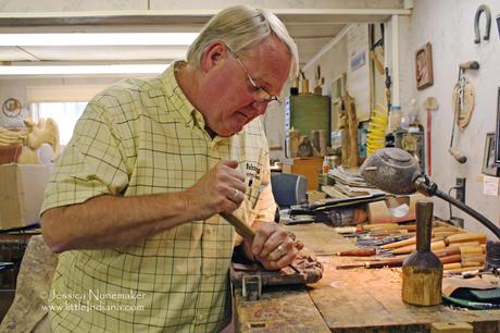 Batesville, Indiana: Weberding's Wood Carving Shop