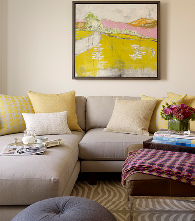 houzz Fall Color ~ Designing with Shades of Yellow HomeSpirations