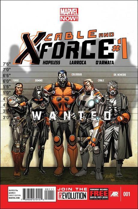 Cable And X-Force #1 Cover Cable And X-Force #1 Cover