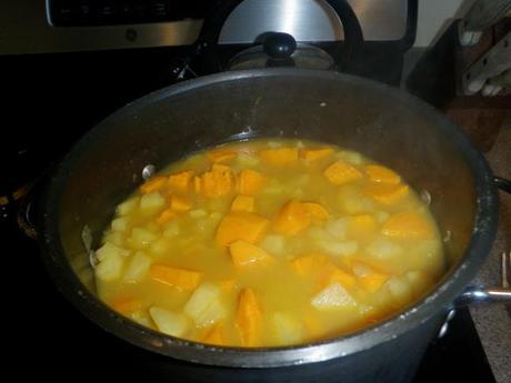 Guest Post: Curried Sweet Potato-Apple Soup