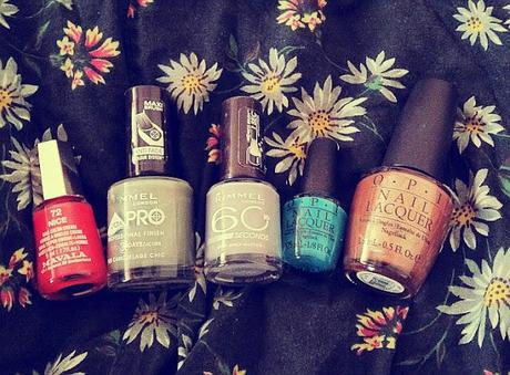 Top Five Autumn Nail Polishes