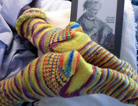 Knitted Socks Ready in a Casual, Chic Sort of Way