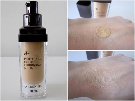 Arbonne Makeup Primer & Perfecting Liquid Foundation