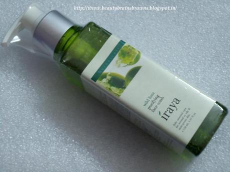 Iraya Wild Lime Purifying Face Wash Review