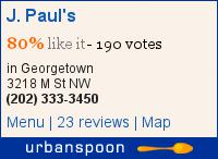J. Paul's on Urbanspoon