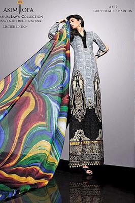 Asim Jofa Latest & Formal Summer collection 2012