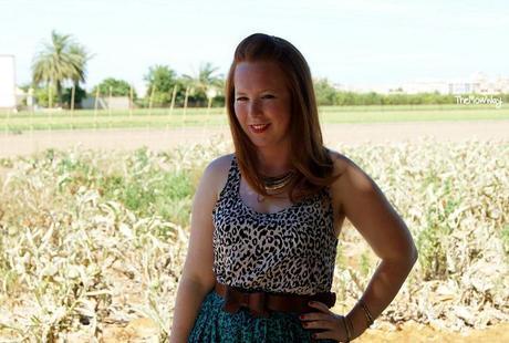 All in leopard with a maxi (Outfit)