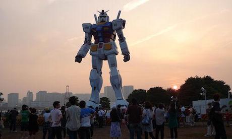 The Gundam Statue