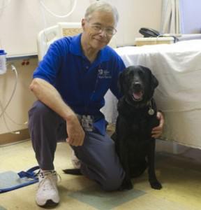 Bernie and Maddie Deliver Doggone Good Medicine to Kids