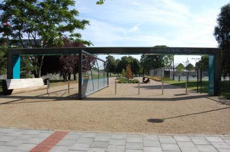 01 - Burgess Park Camberwell Road Entrance
