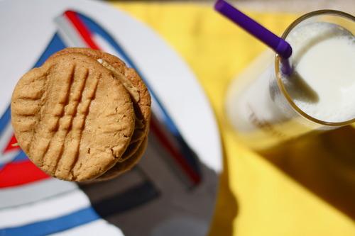 Yum. Yum. Three Ingredient Peanut Butter Cookies