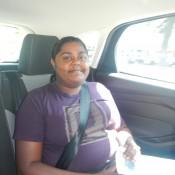 Lauen going for a car ride