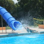 water slide