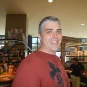 Kenin happy while getting coffee