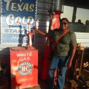 decor at Texas Pride BBQ San Antonio TX