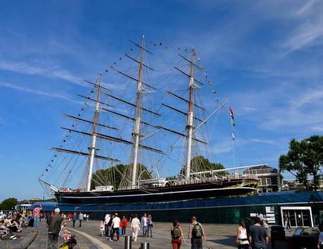 Cutty Sark as it stands today