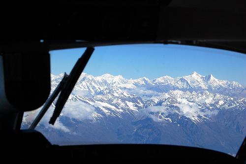 We Offers offers daily an hour long spectacular mountain flight service in Nepal through Royal Nepal Airlines, Buddha Air, Cosmic Air, Shangri-La Air