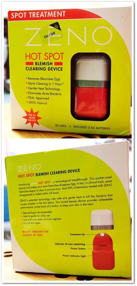 Review: ZENO Hot Spot Blemish Clearing Device