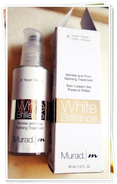 Murad: White Brilliance Wrinkle and Pore Refining Treatment Review