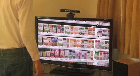 bonsoni-tesco-shelves Tesco virtual shop on TV