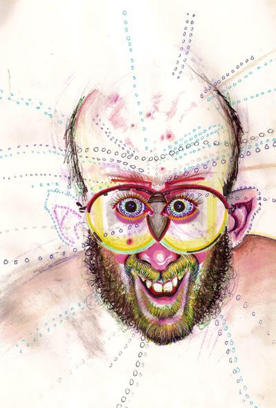 Artist Takes Every Drug Known to Man, Draws Self Portraits After Each Use