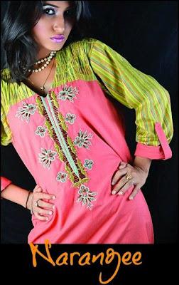 Latest Narangee Casual Summer Wear Collection 2012