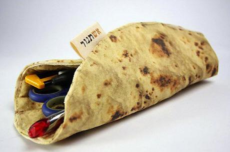 Back to School: Pita Bread Pencil Case
