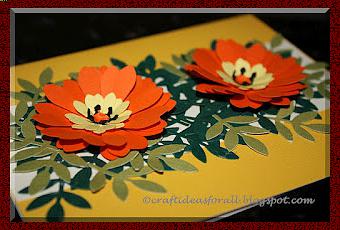 Flower Greeting Card Using Paper Punches - Paperblog