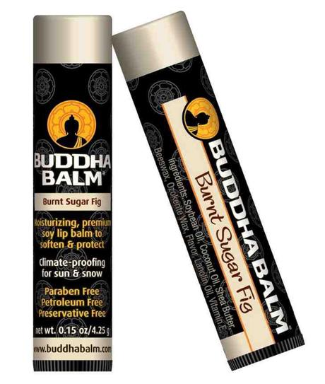 Buddha Balm Soy Lip Balm - Burnt Sugar Fig - Click Image to Close