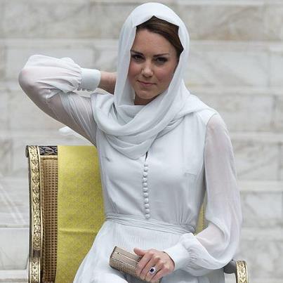 When Kate Middleton Wears The Headscarf…