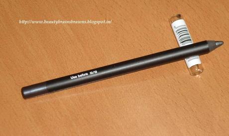 Maybelline EYESTUDIO Vivid and Smooth Eyeliner Pencils- Shade Metallic Silver Review