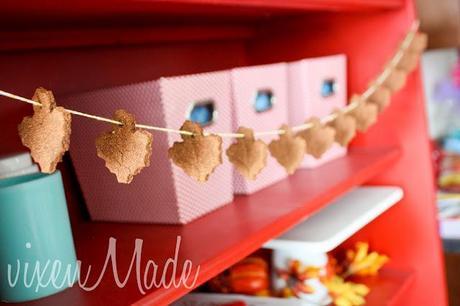 Cinnamon Scented Fall Garland